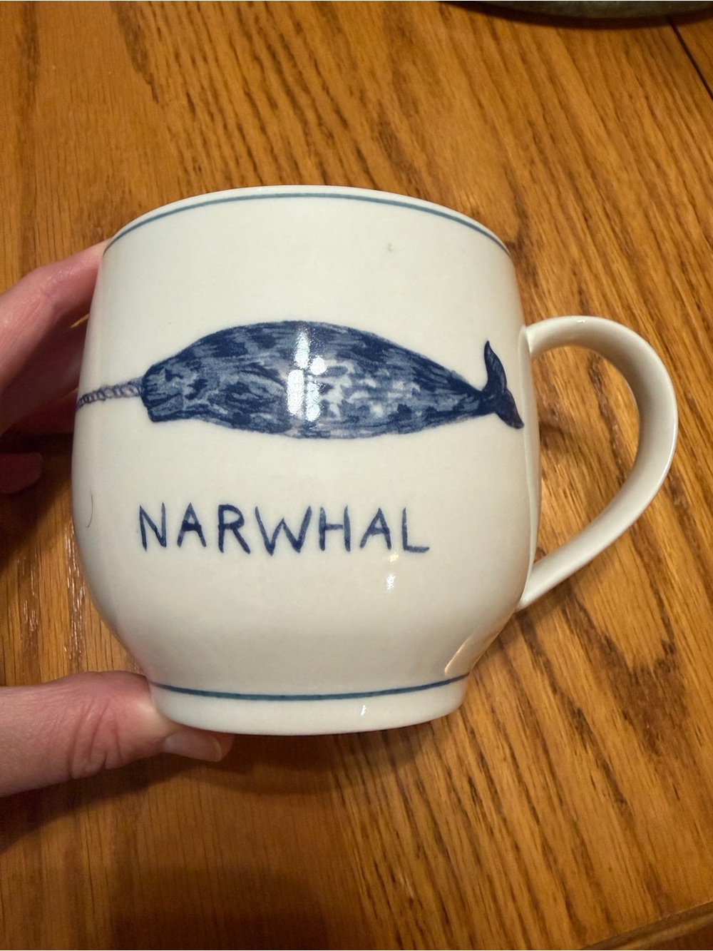 Anthropologie Molly Hatch Narwhal Mug